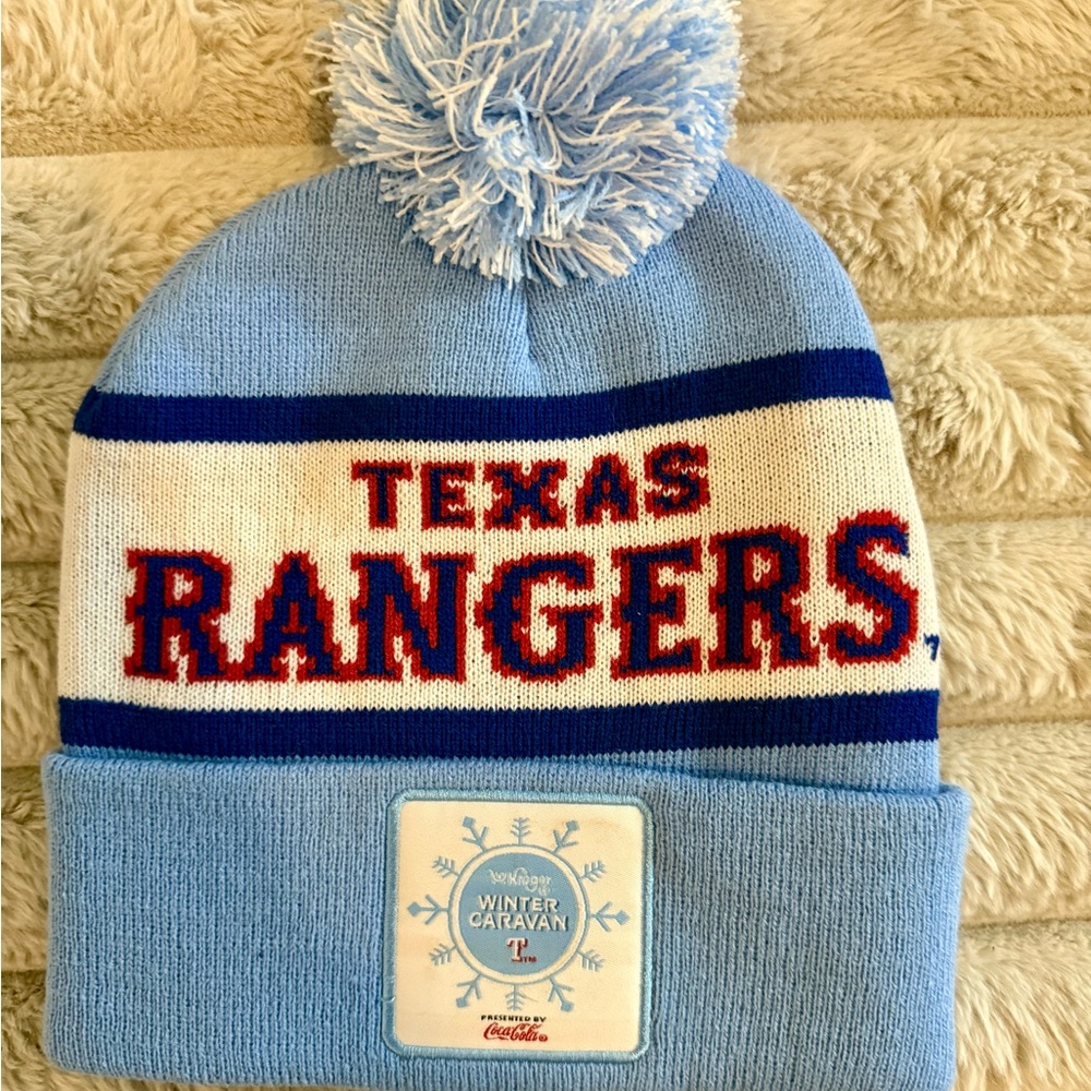 Texas Rangers Winter Pom Beanie – Collector’s Edition - Adult Size